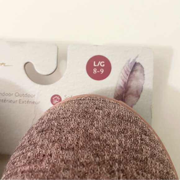 Jessica Simpson Women's Memory Foam Slippers Large 8-9 - Picture 3 of 16